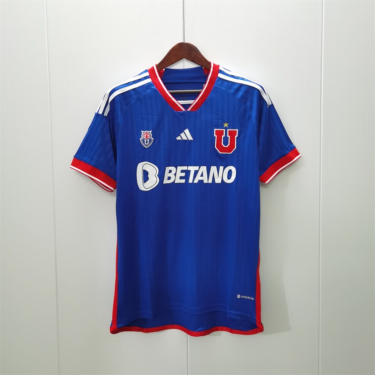 AAA Quality Universidad de Chile 23/24 Home Soccer Jersey
